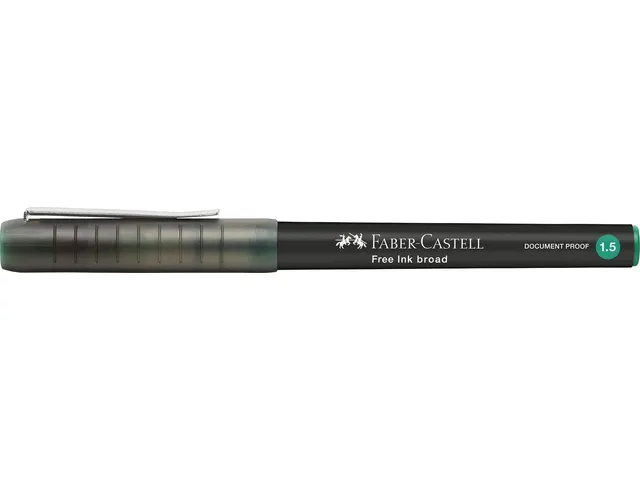 Inktroller Faber-Castell 1.5mm groen