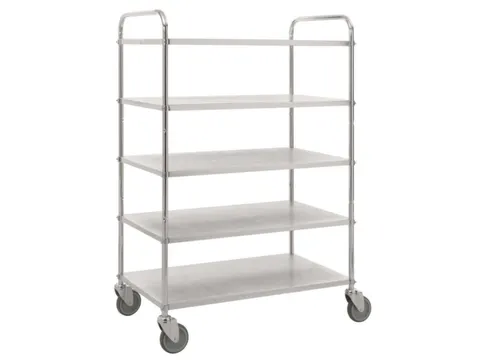 etagewagen,draagverm. 250kg,5etage(s),laadvl. LxB 900x540mm