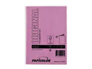 Correspondentiekaart Papicolor dubbel 105x148mm felroze pak à 6 stuks - 3