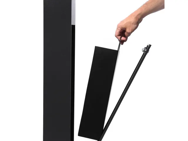 Cendrier noir à poser