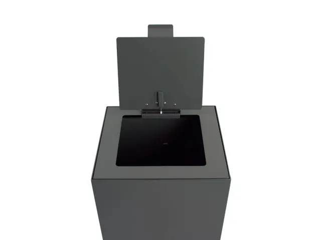Couvercle à clapet pour unité de tri sélectif modulaire 90 litres