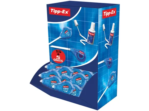 Correctieroller Tipp-ex easy refill ecolutions 5mmx14m doos 15+5 grati