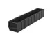 bac compartimentable ESD,HxlxP 81x91x500mm,PP,noir
