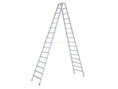 veiligheidsladder,beide zijden,2x16treden m. R13-laag,balk L 4,51m