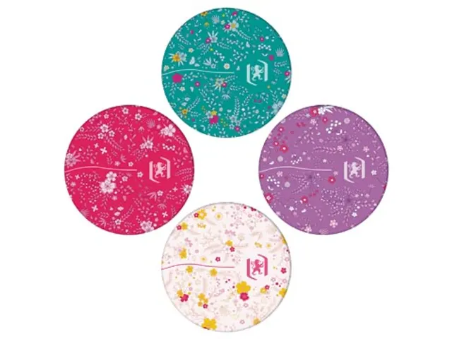 Floral hardcover spiraalschrift B5 gelijnd assorti