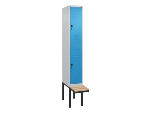 Dubbeldekse dekenkist,HxBxD 2120x300x815mm,1x2vak.,vak B 300mm