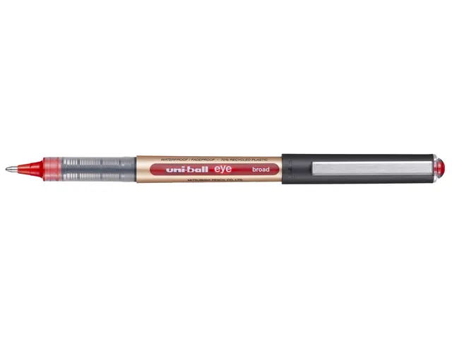 Rollerpen Uni-ball Eye eco 150E Breed rood 1 mm