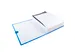 Chemise dos extensible balacron et sangle scratch. - Bleu