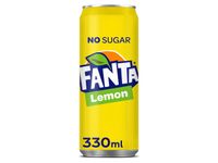 Frisdrank Fanta lem.zero 0,33l stg bl/24