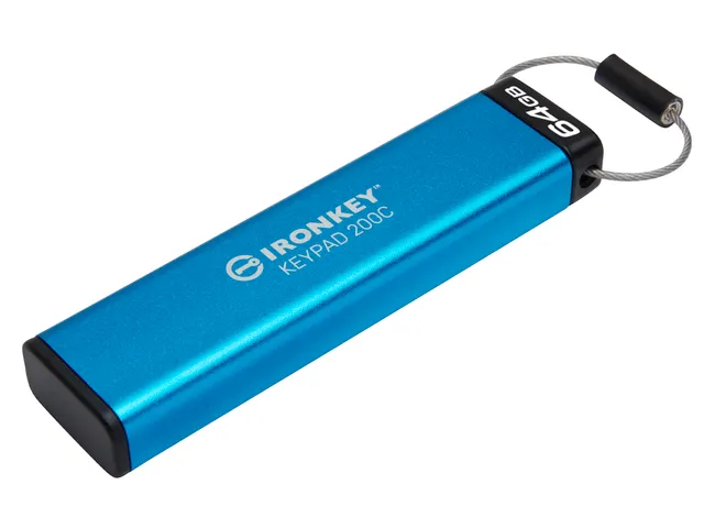 IronKey Keypad 200C USB-C de 64 Go, FIPS 140-3 niveau 3 AES-256