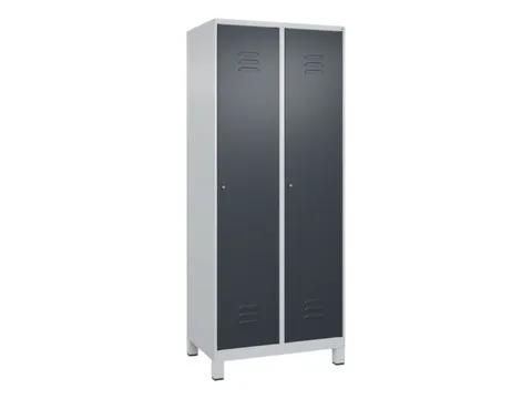 Armoire vestiaire HxlxP 1950x800x500mm 2compart. larg. compart. 400mm