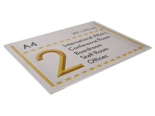 Menoor Deurbord Economy Line A4 Acrylaat - 2