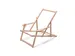 Strandstoel Relax Comfort beukenhout te personaliseren met print
