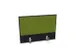 panneau de rehausse,p. table de bureau,CC-noir,BN7048-vert