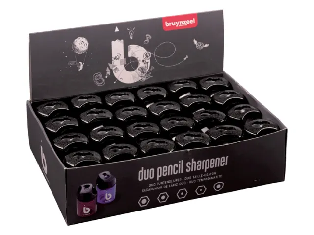 Puntenslijper Bruynzeel Teens assorti