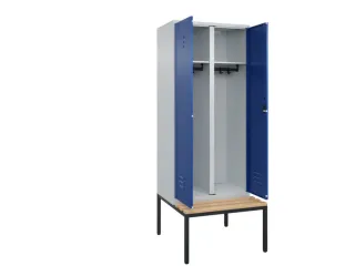 locker voor scheiding van kleding,HxBxD 2120x800x815mm,2vak - 2