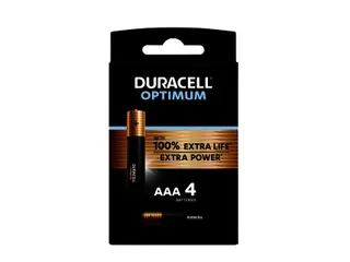 Batterij Duracell Optimum 4x AAA - 2