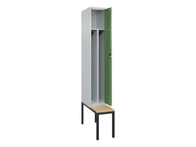 locker voor scheiding van kleding,HxBxD 2120x300x815mm,1vak