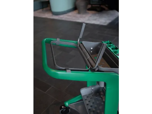 Vikan Hygiene vuilniszakhouder voor HyGo Mobile Cleaning Station grijs