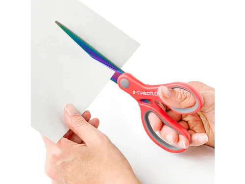 Schaar Staedtler Norix 21cm 3 kleuren assorti rechtshandig