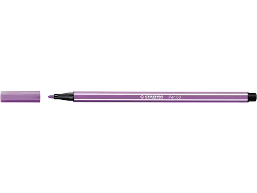 Viltstift STABILO Pen 68/59 medium licht lila