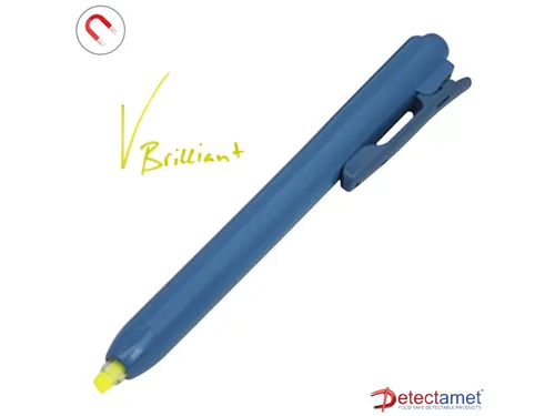 Markeerstift detectie Detectamet inklikbaar geel