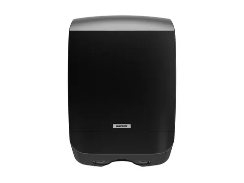 Handdoekdispenser Katrin medium zwart 77434