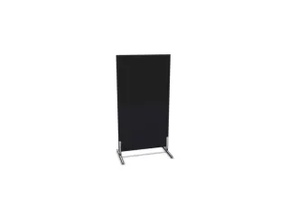 scheidingswand,HxB 1545x800mm,CC-zwart,BN8033-zwart - 1