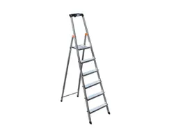 Lichte Universele Ladders Aluminium Kunststof 6treden H 1 27m