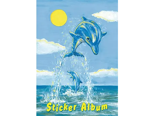 Stickeralbum de kleine dolfijn A5