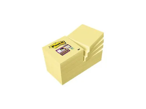 Post-it Super Sticky Notes Canary Yellow, 47,6 x 47,6 mm, Geel