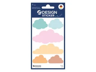 Foliesticker Z-design watervast, Wolken, pakje à 2 vel - 1