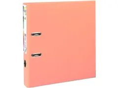 Classeur à levier PP Prem'Touch A4 maxi dos 50mm saumon