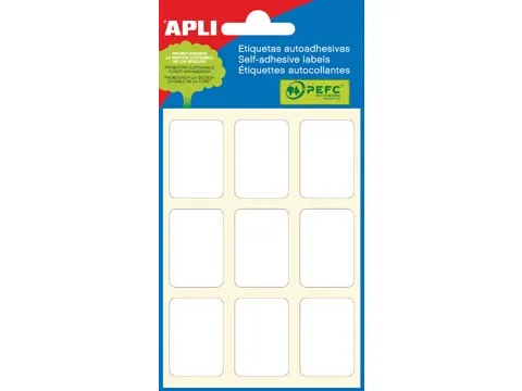 Apli Etiket 22x32mm Wit