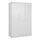 locker voor scheiding van kleding,HxBxD 1850x1200x500mm,3vak