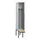 locker met bank,voor scheiding van kleding,HxBxD 2120x300x815mm,1vak