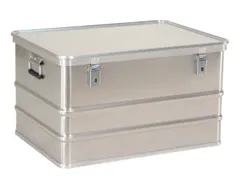 Aluminium Transportkist Hxlxb 430X743X533Mm 137L Stapelbaar
