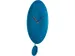 Wandklok nXt Bowl Ø 30cm turquoise streepaanduiding