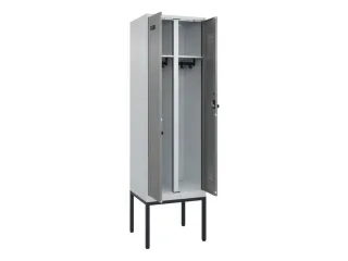 locker voor scheiding van kleding,HxBxD 2120x600x500mm,2vak - 1