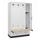 locker met bank,HxBxD 1950x1200x815mm,4vak,vak B 300mm,cilinderslot
