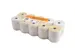 Telmachine- en Kassarollen 2-voud 76mm breed 76x70x12mm, Wit