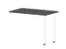 table de rallonge,haut. régl.,HxlxP 720-840x1000x600mm,MS-gris foncé