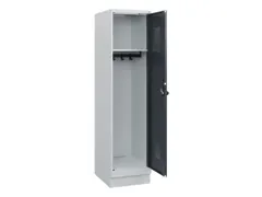 schoollocker,HxBxD 1630x400x500mm,1vak,vak B 400mm,draaigrendel,sokkel
