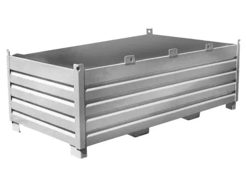 Systeem-Stapelcontainer Verzinkt 850x2400x1200mm 2250kg Inhoud 2m³