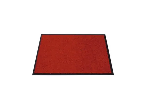 Schoonloopmat Binnen 40x60cm Wasbaar Rood