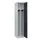 locker voor scheiding van kleding,HxBxD 1850x400x500mm,1vak