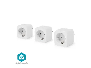 Nedis SmartLife Slimme Stekker Wi-Fi IP21 Wit 3 stuks - 4