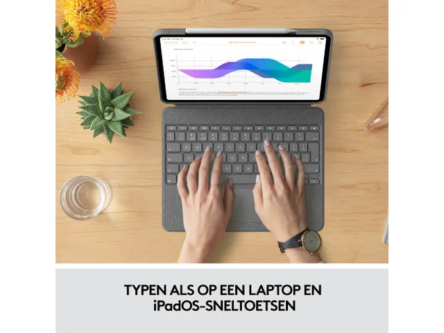 Combo Touch Toetsenbord/hoes iPad Pro 12.9-inch (5th gen) Azerty FR