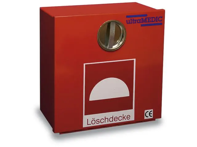 Blusdekenbox Met Blusdeken 313x308x159mm Staalplaatbox Draaisluiting