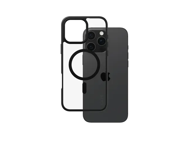 PanzerGlass CARE by Urban Combat Case Transparent w. Black Frame